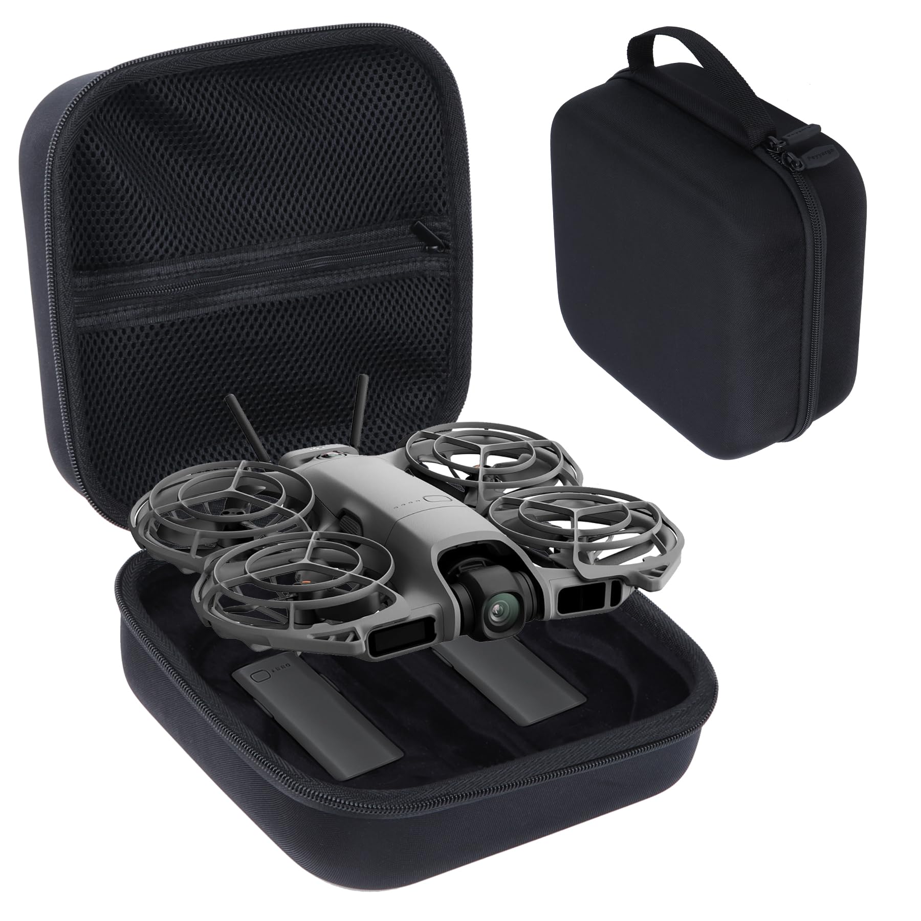 Peyyargo Protective Case for DJI Neo 2 Drone, NOT for DJI Neo Mini (Black)