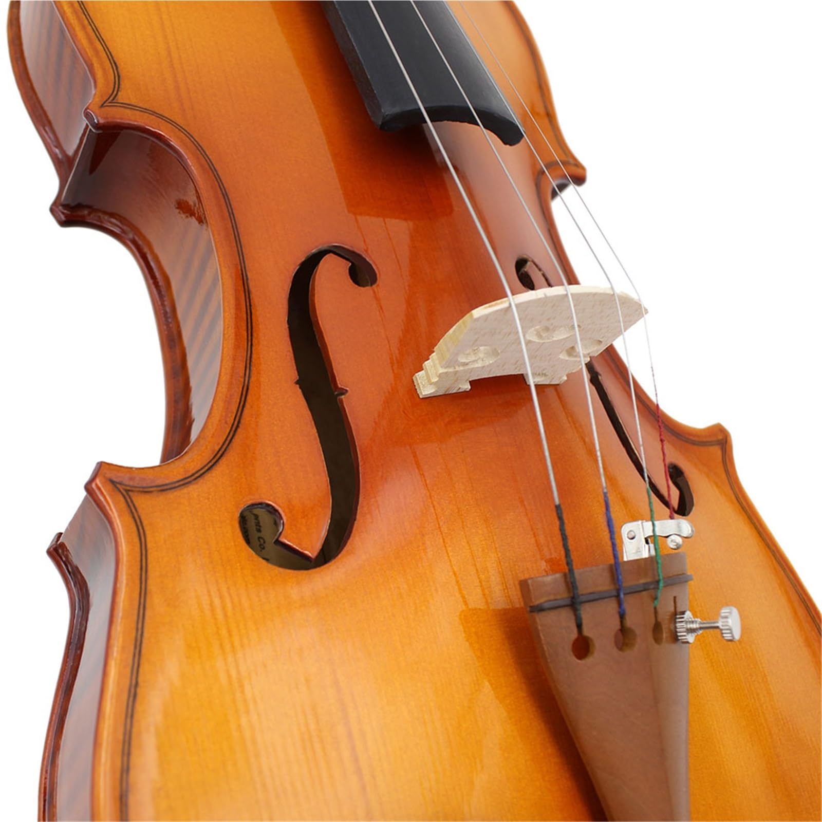 Violino Set Violino In Legno Massello Di Abete Rosso Livello Di Prestazione Pratica Per Principianti Violino Professionale(1/4 Matte)