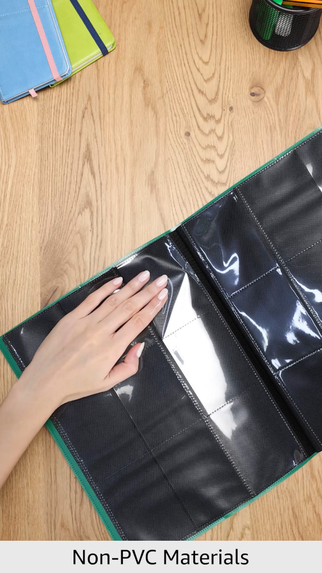 Amazon.com: CardGuard Trading Card Binder Pro-Folio – 9 Pocket