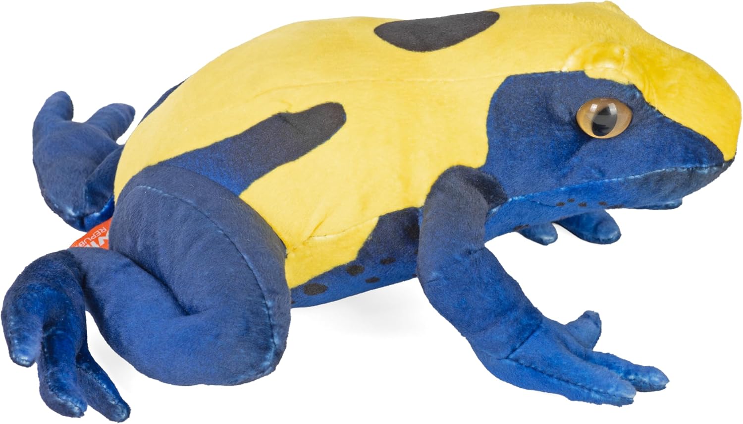 Wild Republic Citronella Dart Frog, Cuddlekins, Stuffed Animal, 12 inches, Gift for Kids, Plush Toy, Fill is Spun Recycled Water Bottles (24328) - view 2