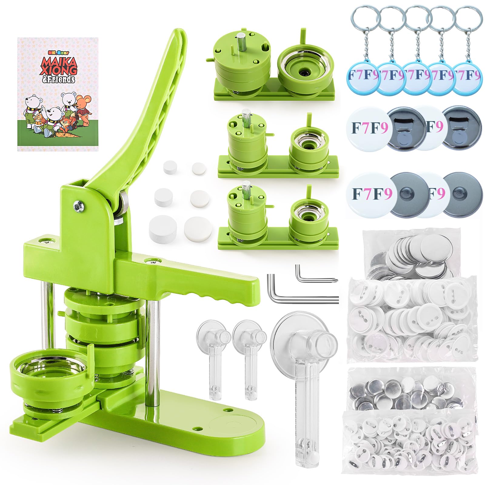 DIY Badge Maker Machine - Make Custom Buttons! -11
