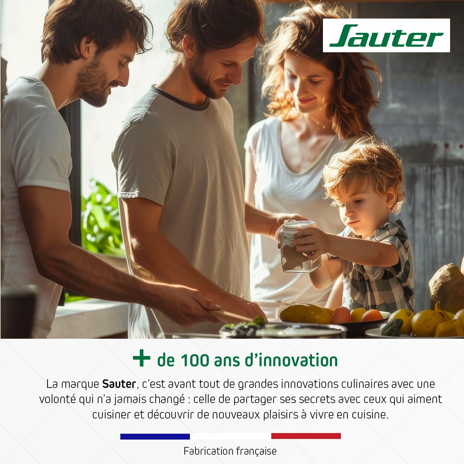 Table de Cuisson Induction SAUTER - 4 foyers - L60 x P51cm - SPI4664B - 7200W - Revetement verre - Noir