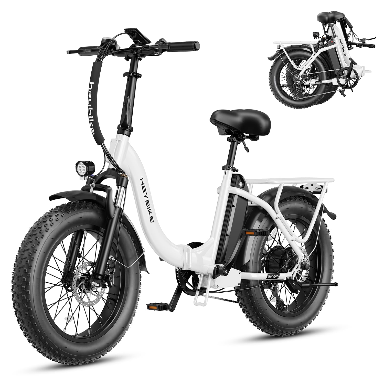 Heybike Ranger Electric Bike for Adults, Peak 1400W Upgraded Motor Ebike, 28MPH [20
