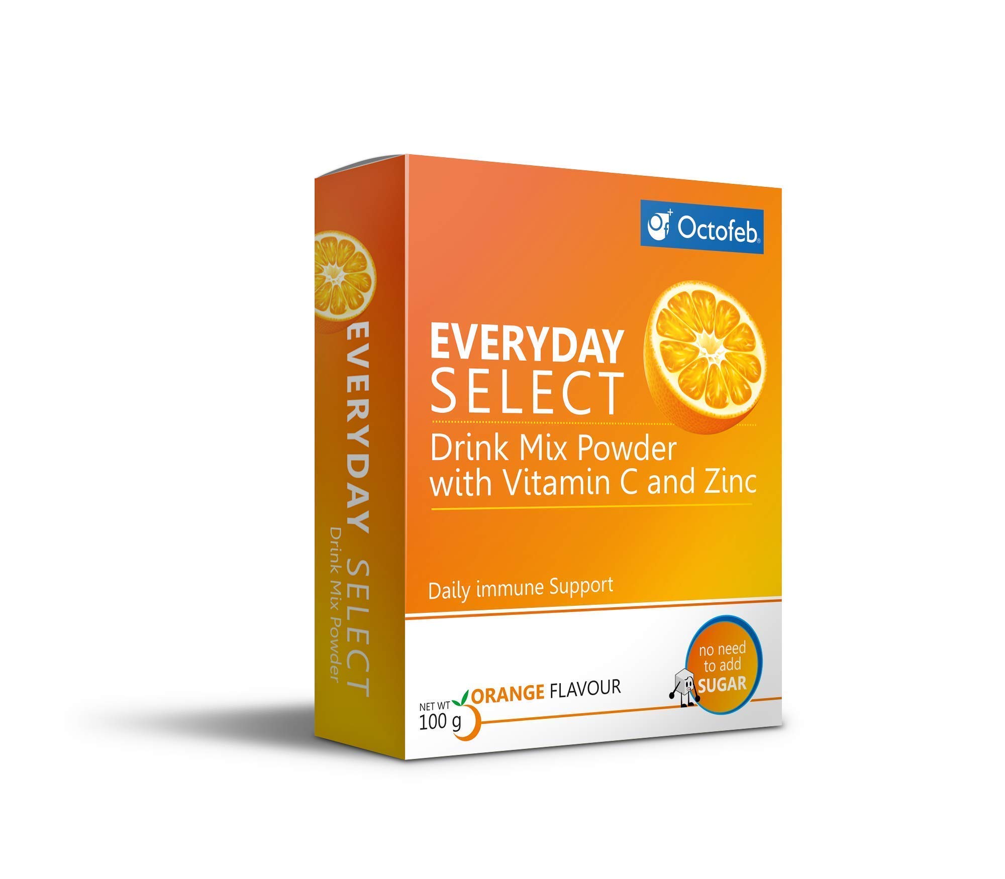 EveryDay Select Drink Mix Powder | Orange Flavour | 4 x 100g Sachets | Instant Refreshing Beverage Mix for Daily Use-image-29