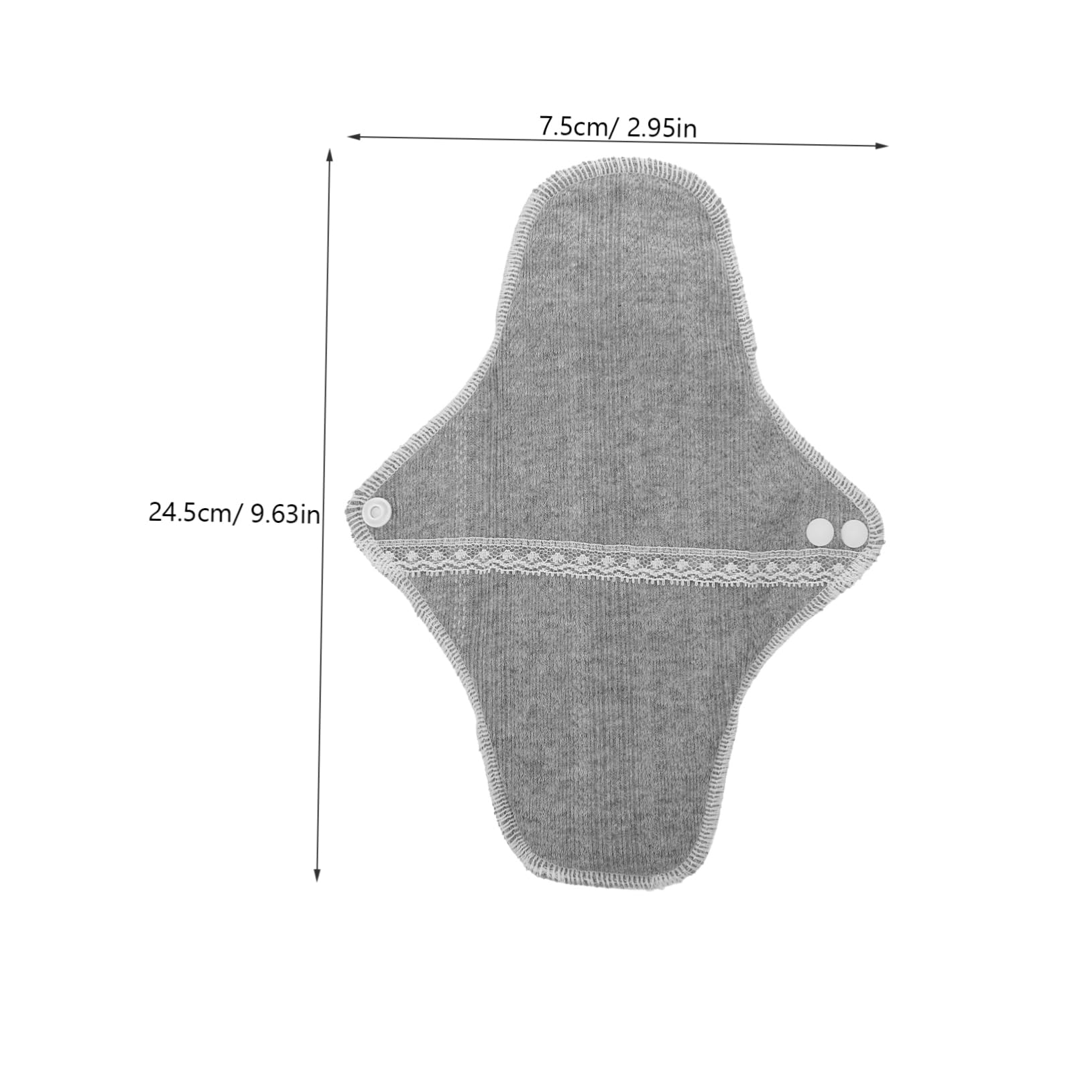 FOMIYES Cotton Menstrual Pads for Women Washable Sanitary Towel 24cm Leak Comfortable for Period Use