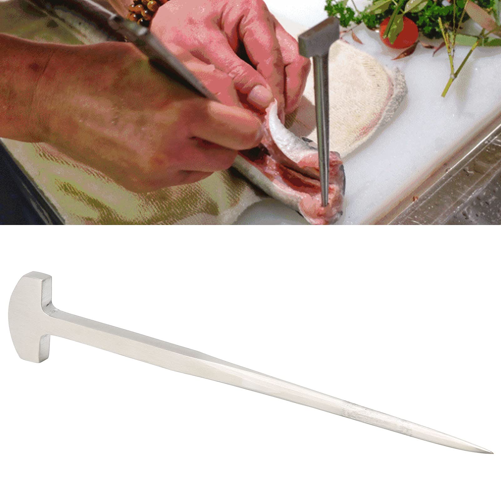 eel ネイル Japanese-Style Stainless Steel T-Shaped Eel Nail for Home