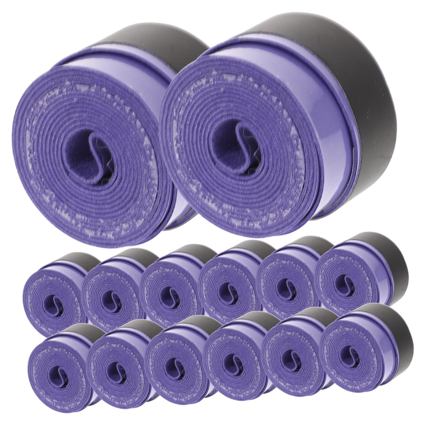 Toyvian Fascia bandalette strenne Impugnatura Assorbente per Racchetta da Tennis overgrip per Racchette da Badminton Fasce per Racchette assorbenti Il ​​Sudore Viola,Porpora