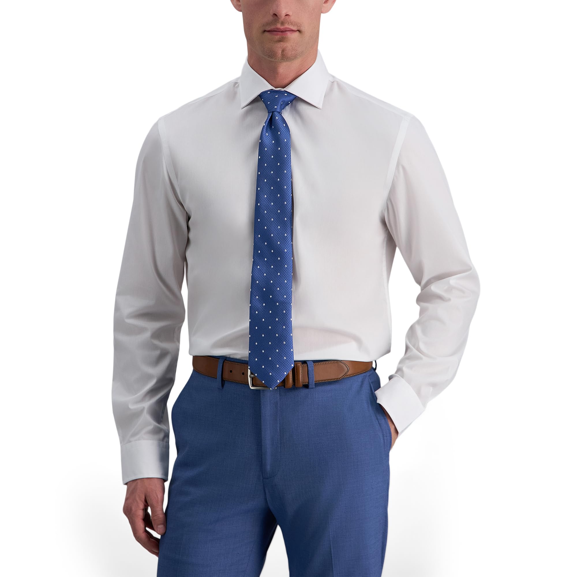 Haggar Wrinkle Free Slim Fit Dress Shirt