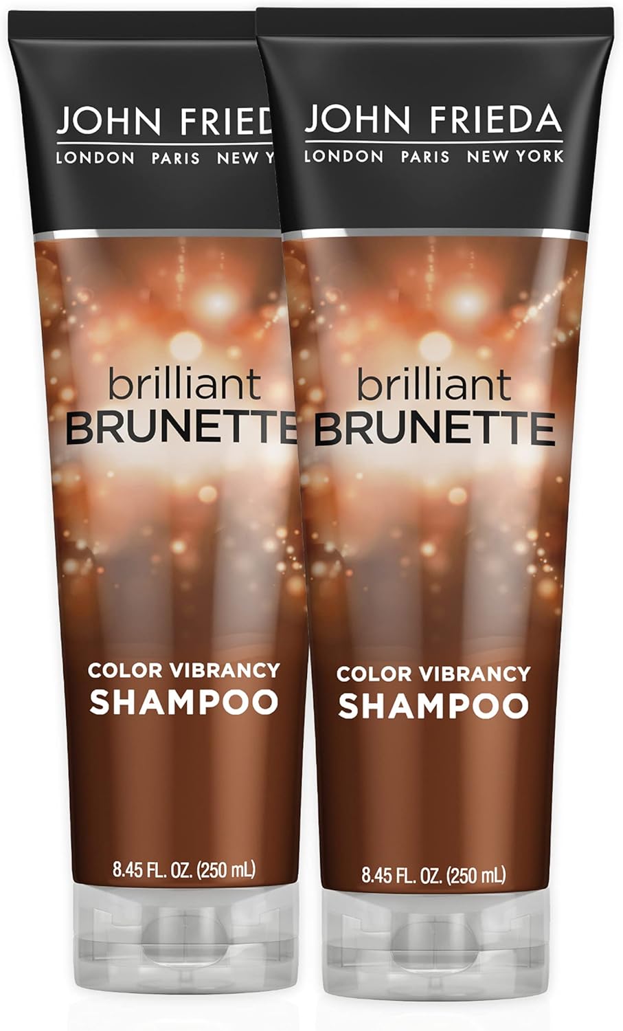 John Frieda Brilliant Brunette, Color Boosting Shampoo, Enhances and Protects Multi-Dimensional Tones, With Sweet Almond Oil to Rehydrate and Replenish Dry Hair, 8.45 Oz John Frieda Brilliant Brunette, Color Boosting Shampoo, Enhances and Protects Multi-Dimensional Tones, With Sweet Almond Oil to Rehydrate and Replenish Dry Hair, 8.45 Oz