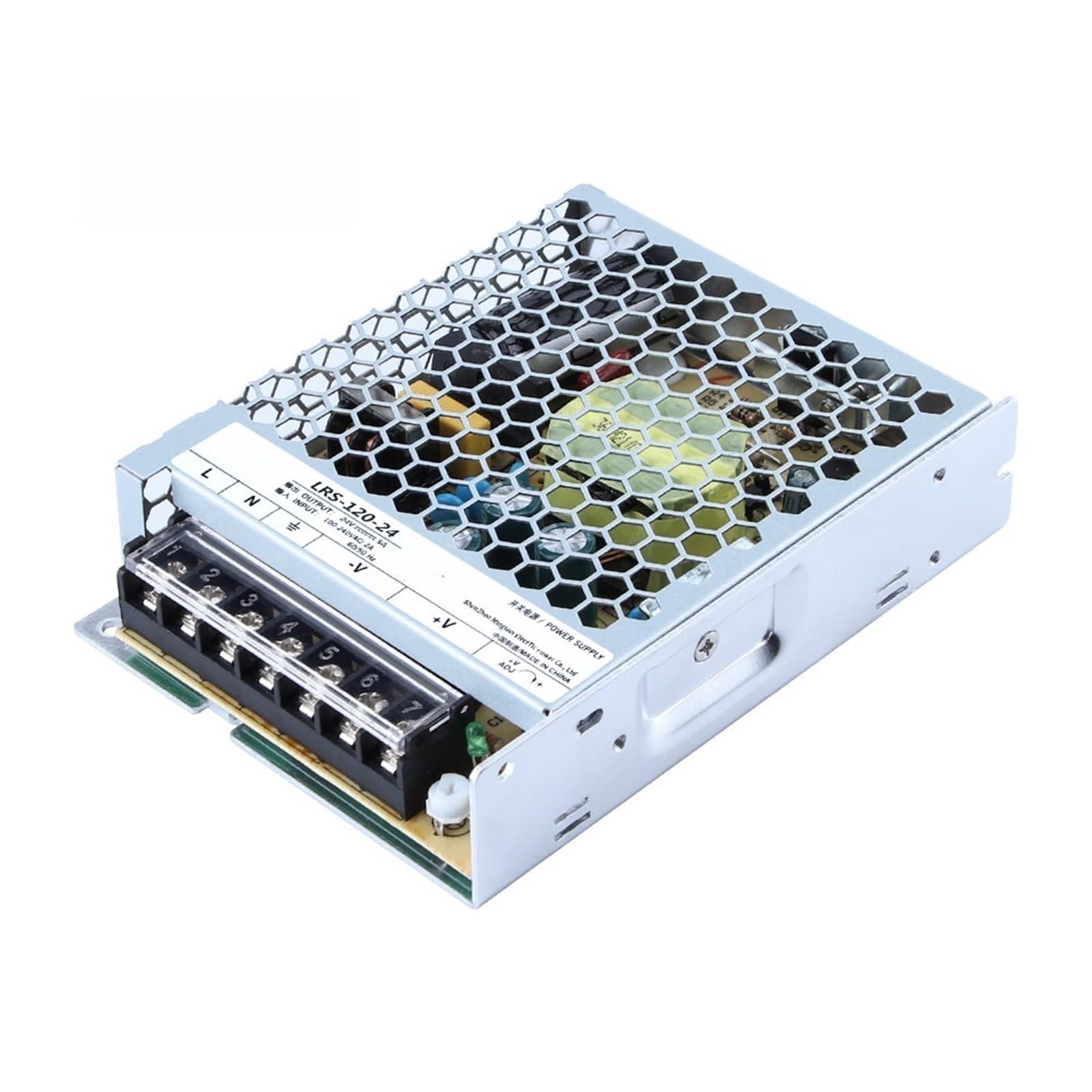 FCARUMIQP Lrs-120-24 120W 24V 5A Charger Switching Power Supply 1Pcs