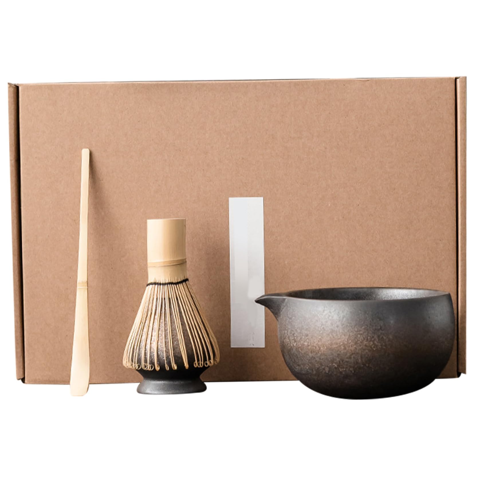 Coffret cadeau pour les amateurs de thé avec bol et fouet à Matcha