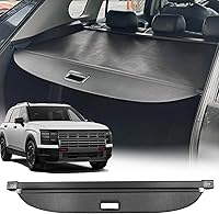 Vista 6 de Cubierta de carga Volcaner para Hyundai Palisade 2025 2024 2023 2022 2021 2020 Accesorios, cubierta de baúl retráctil de cuero, cubierta de sombra