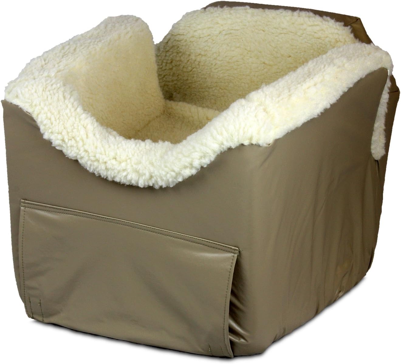 Snoozer Lookout II Pet Car Seat, Medium II, Khaki Vinyl