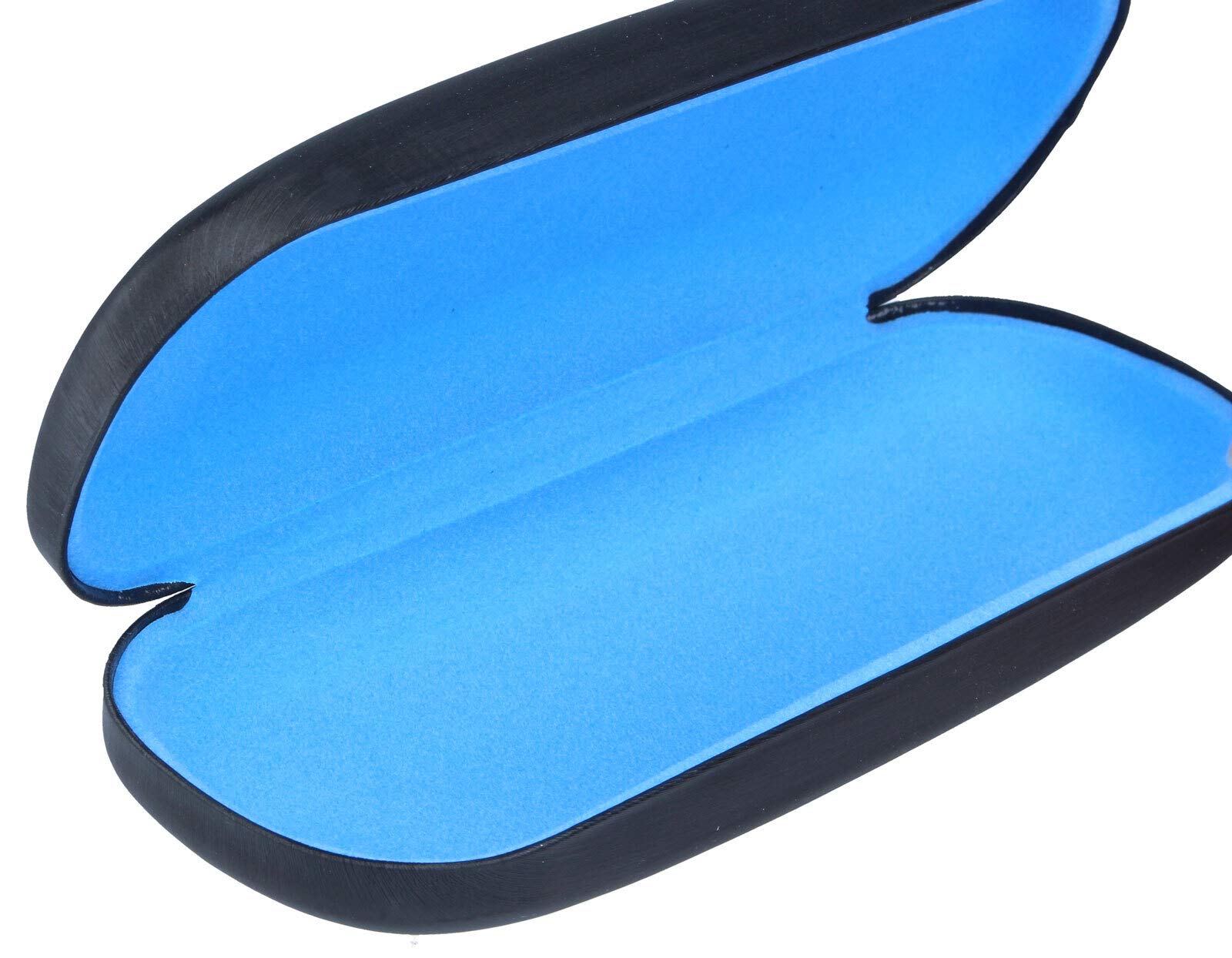 Eleganckie okulary do czytania z tworzywa sztucznego z praktycznym blokerem niebieskiego i twardym etui na okulary w kolorze czarnym + 3,50 dpt