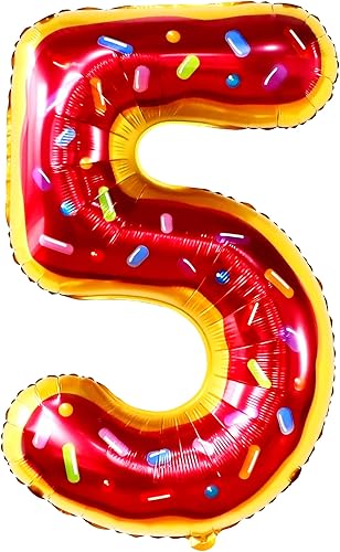 Miniatura 262 de KatchOn, Globo dorado gigante del número 8 de 40 pulgadas, globo dorado del número 8 para decoraciones de cumpleaños de 8 años para niñas