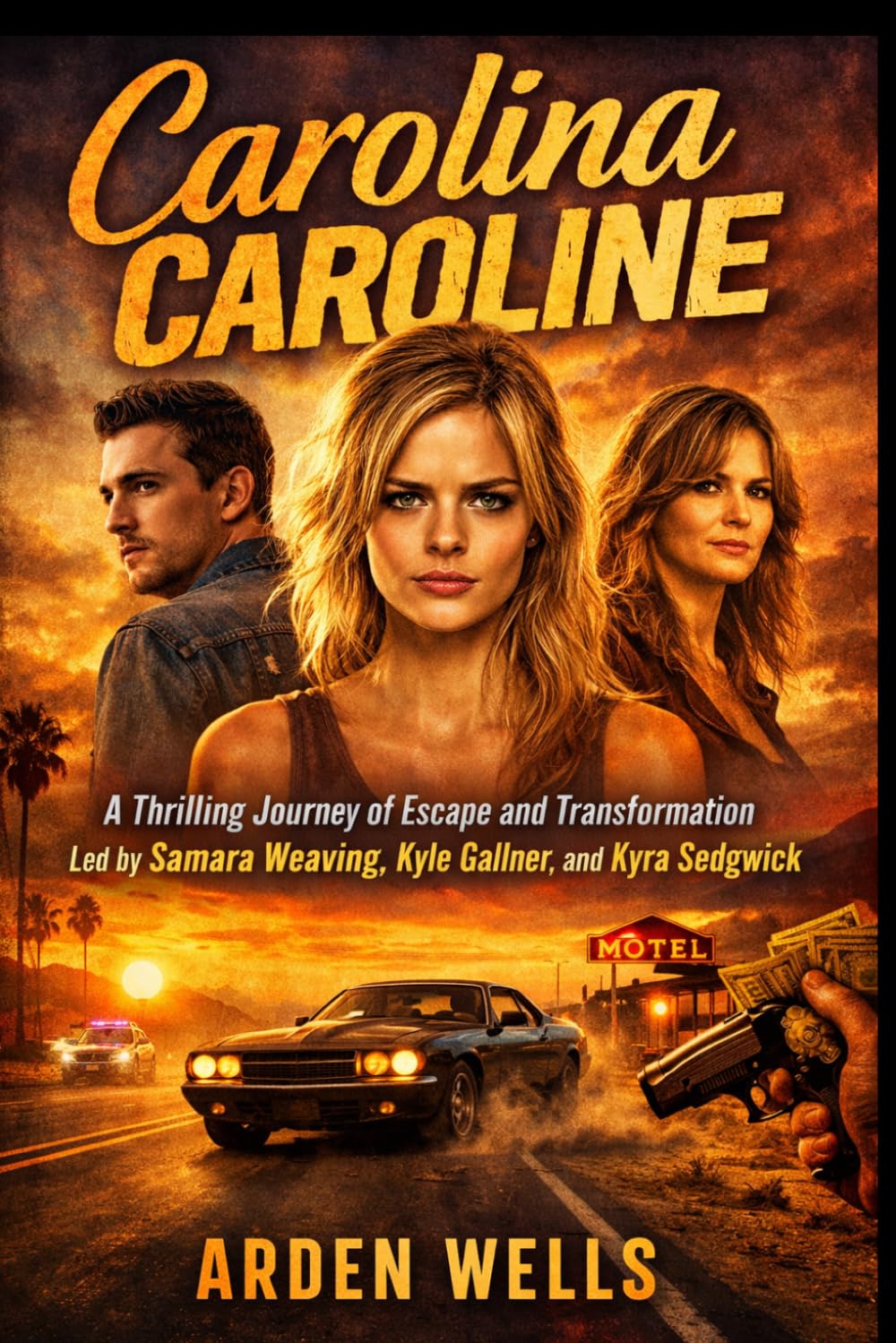 Carolina Caroline: A Thrilling Journey of Escape and Transformation Led by Samara Weaving, Kyle Gallner, and Kyra Sedgwick