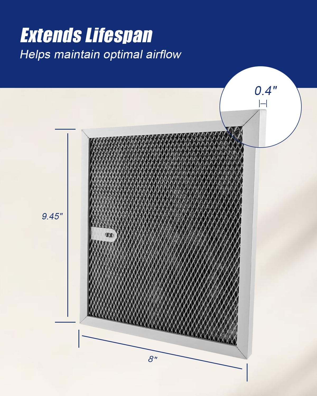 MERV-1 Filter Fit for Sentinel HD35P HS35 Crawlspace Dehumidifiers