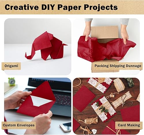 Miniatura 6 de RUSPEPA Rollo de papel kraft  17.5 pulgadas x 32.8 pies  Papel reciclable perfecto para envolver, manualidades, embalaje, revestimiento de pisos,