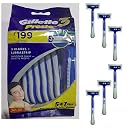 Excellent Quality Presto 3-Blades For smoother Shaving with Lubra Strip (6 In 1) For Man- (Pack of 2) by AMAZPRIME gallery image