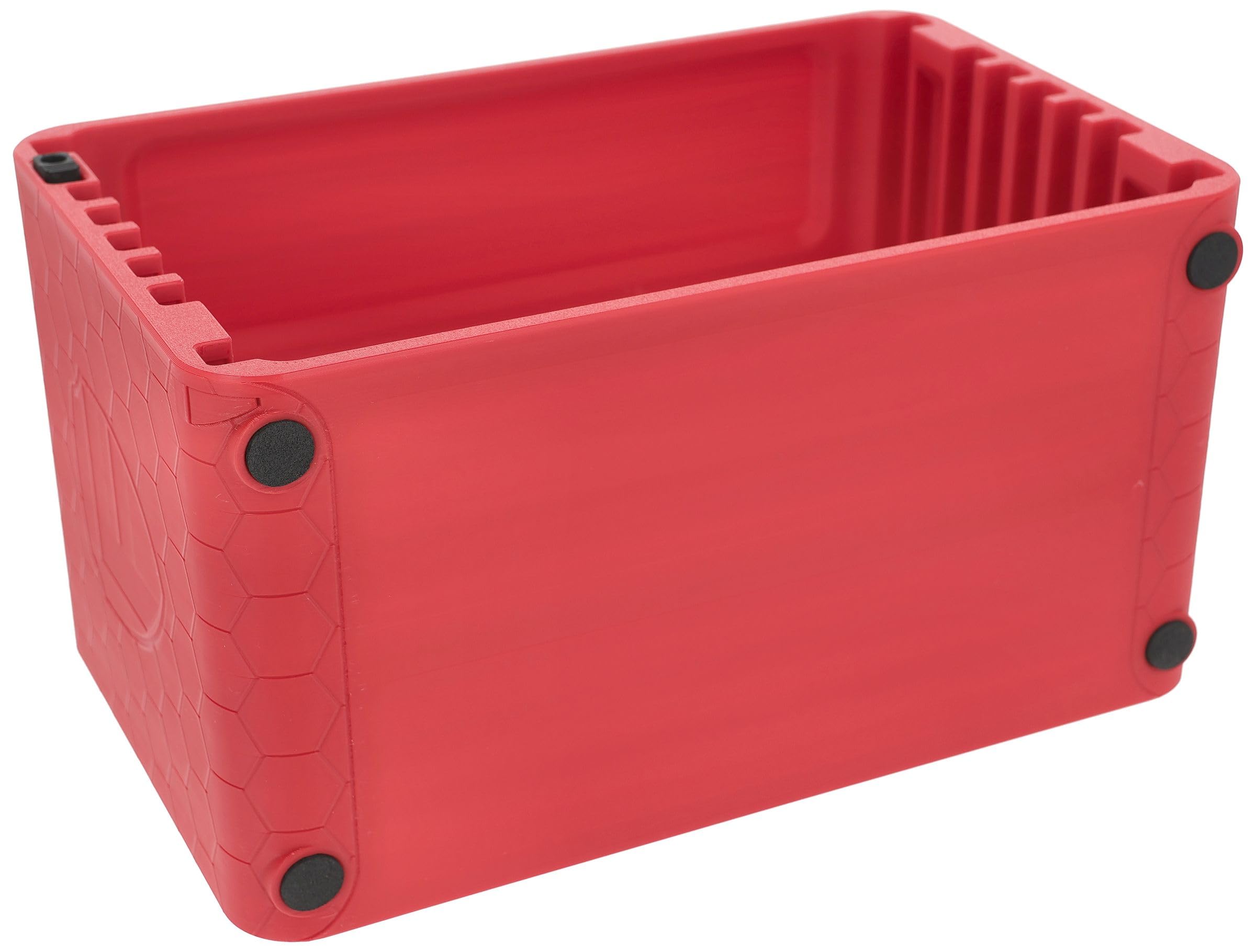 Feldherr Valigia da Trasporto per Miniature HSVR7150 Rosso con 2 vassoi magnetici - per Trasporto e conservazione di Miniature da Tavolo magnetizzate