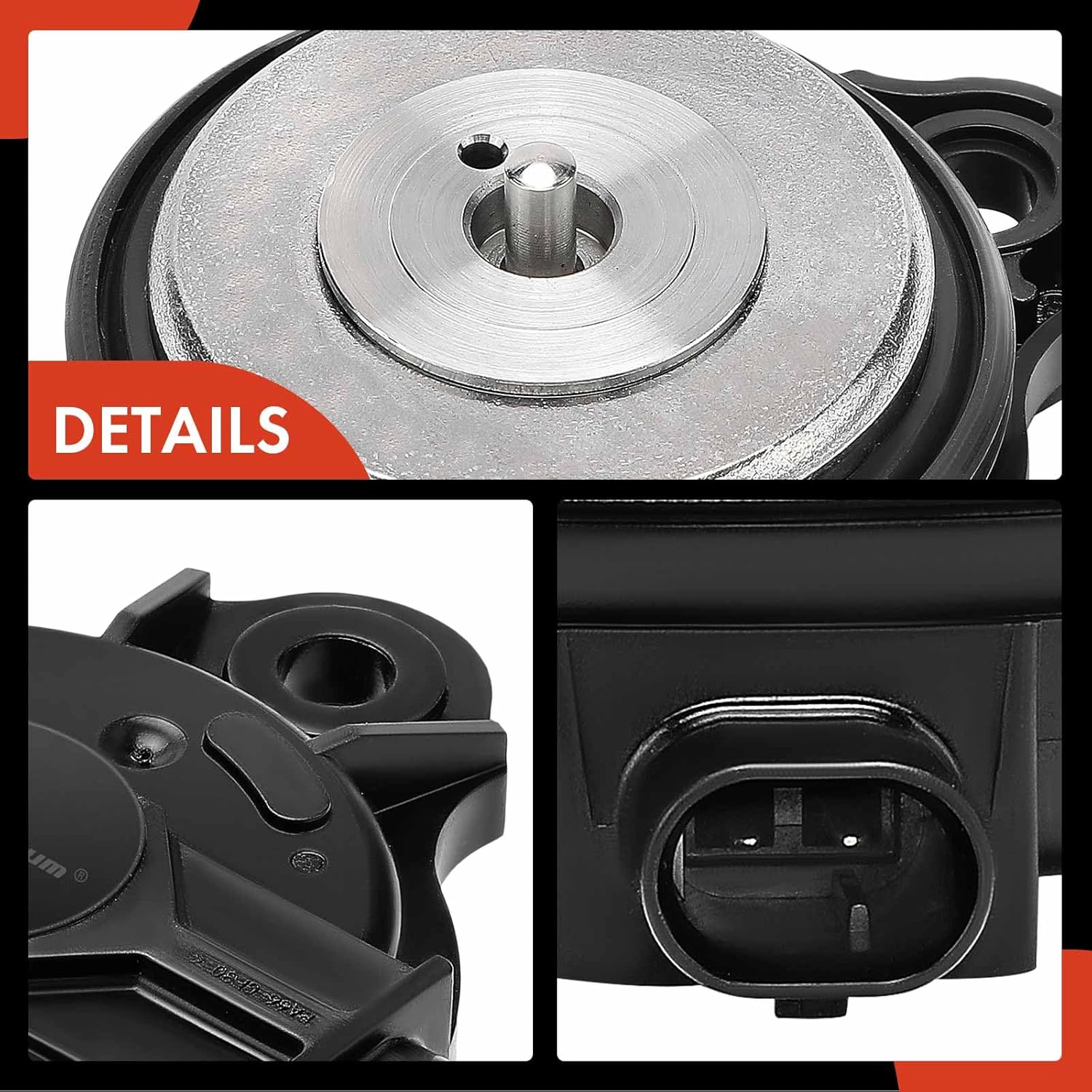 A-Premium Engine Variable Valve Timing (VVT) Solenoid Compatible with Porsche Cayenne 2015-2019, Macan 2015-2018, 911 2014-2017, 718 Boxster, 718 Cayman, 2.0L 2.5L 3.0L 3.6L 3.8L 4.0L