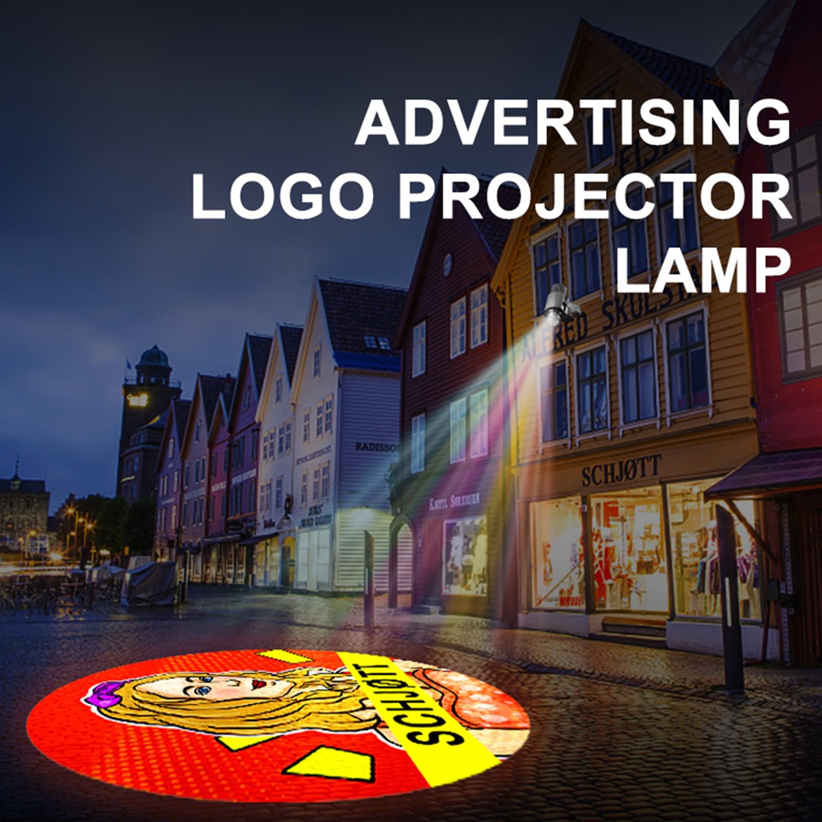 Logo-Projektor 150W LED IP65 Wasserdicht Mit Manuellem Zoom DJ-Effekt-Licht Einschließlich Freien Glasgobo Zum Projekt Bild,Schwarz