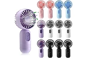 Mini Handheld Fan Bulk 12-Pack for Enhanced Cooling
