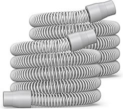 2-pack CPAP Hose, Universal CPAP Tubing - 6 Foot (72") Standard 22mm, Compatible with Most CPAP, BiPAP, and BiLevel Machines, CPAP Supplies, Durable, Flexible, Leakage Free, Gray