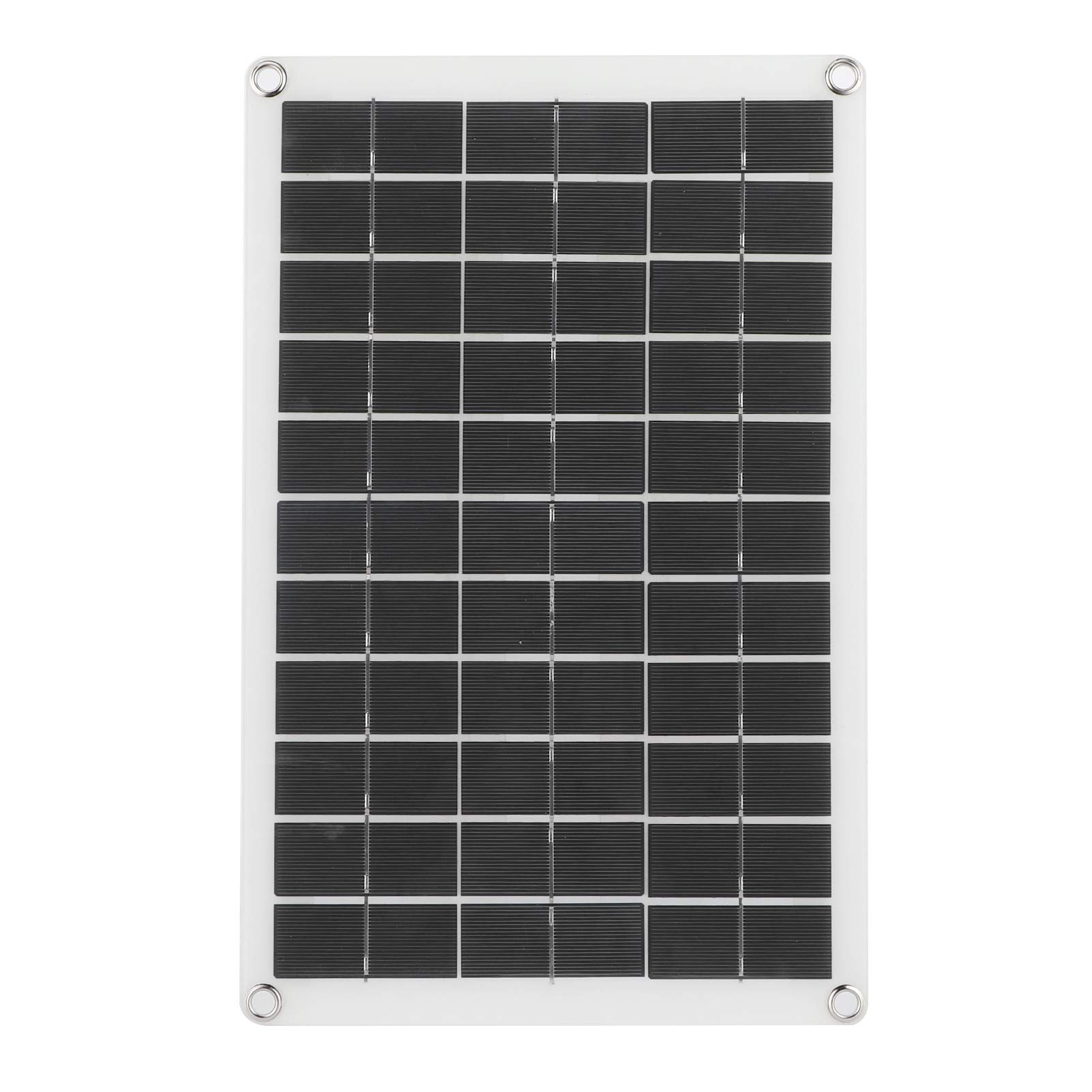 Pannello fotovoltaico portatile da 100 W monocristallino, pannello solare ad alta efficienza del 23% con uscita USB, design compatto senza cornice per auto, yacht e uso