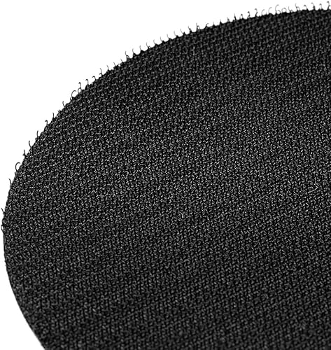 Miniatura 5 de uxcell Almohadilla de respaldo de gancho y bucle de 5 pulgadas, placa de soporte de pulido de lijado con adaptador de taladro M10 para lijadora de