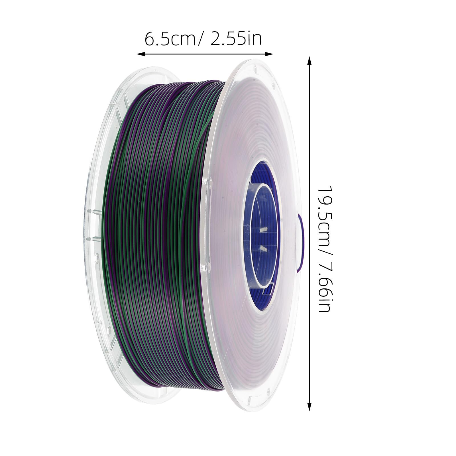 Filamento Pla Tricolor de 1, 75mm para Impresora 3d