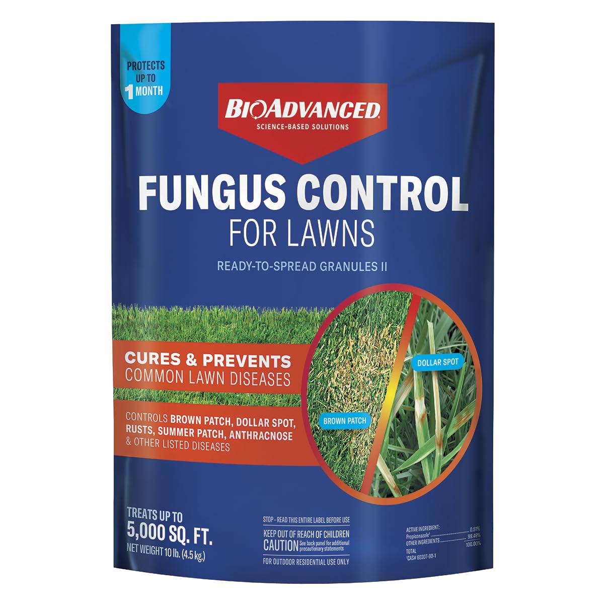 BioAdvanced Fungus Control for Lawns, Granules, 10 lb