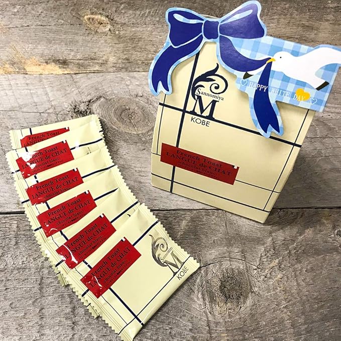 Amazon ホワイトデー限定パッケージ フレンチトーストラングドシャ 6枚入 焼菓子 コンディトライ神戸 ビスケット クッキー 通販