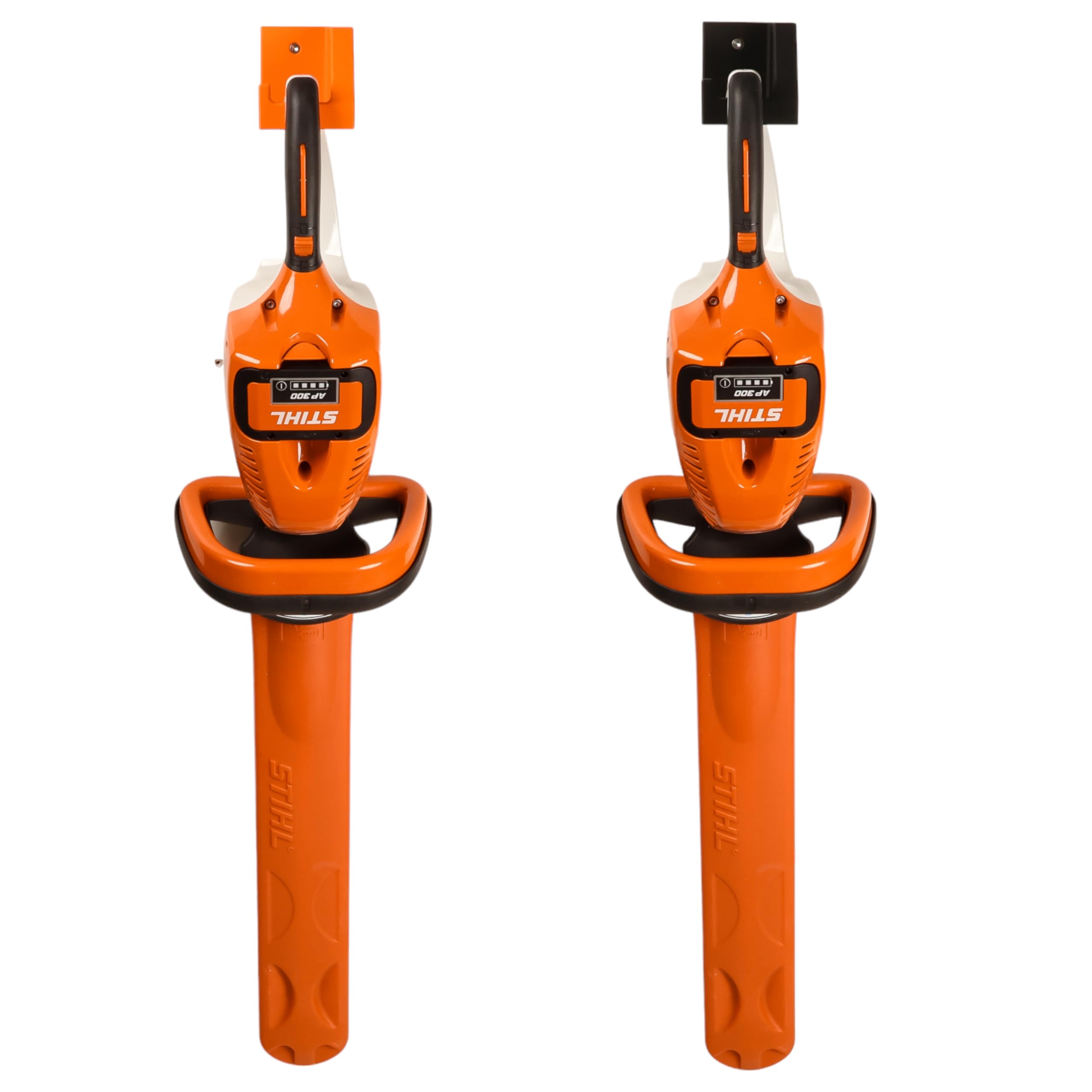 Halterung passend für STIHL HSA Akku Heckenschere Wandhalterung Gerätehalterung Zubehör Befestigung (Schwarz)