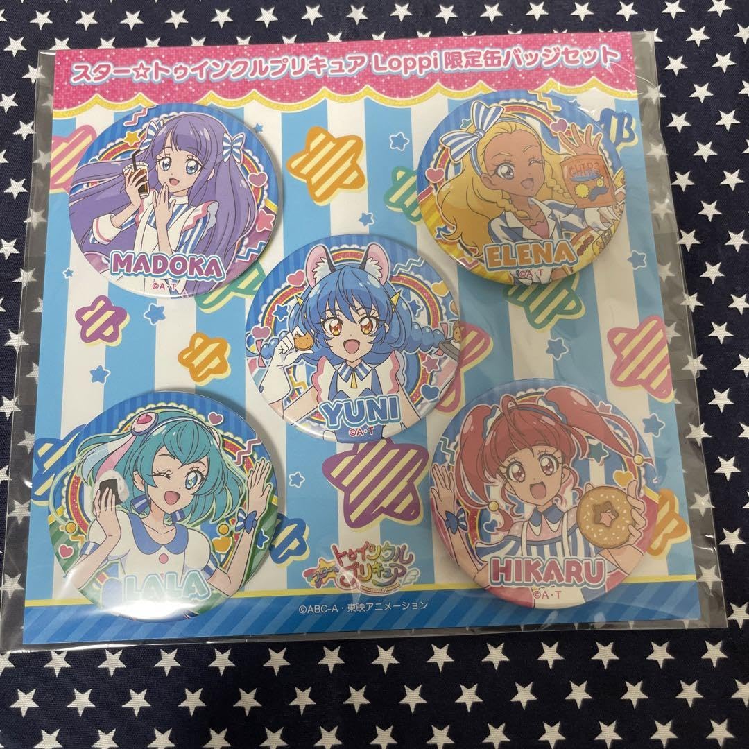 Amazon | プリキュア ローソン 缶バッジ スタートウィンクルプリキュア