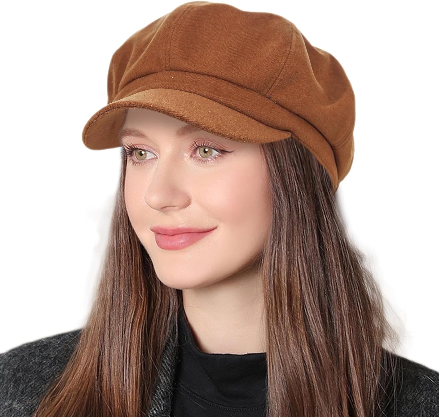 Womens Newsboy Caps Cabbie Gatsby Hat Visor Beret Hat Fashion Ladies Pageboy Caps for Womens Hat