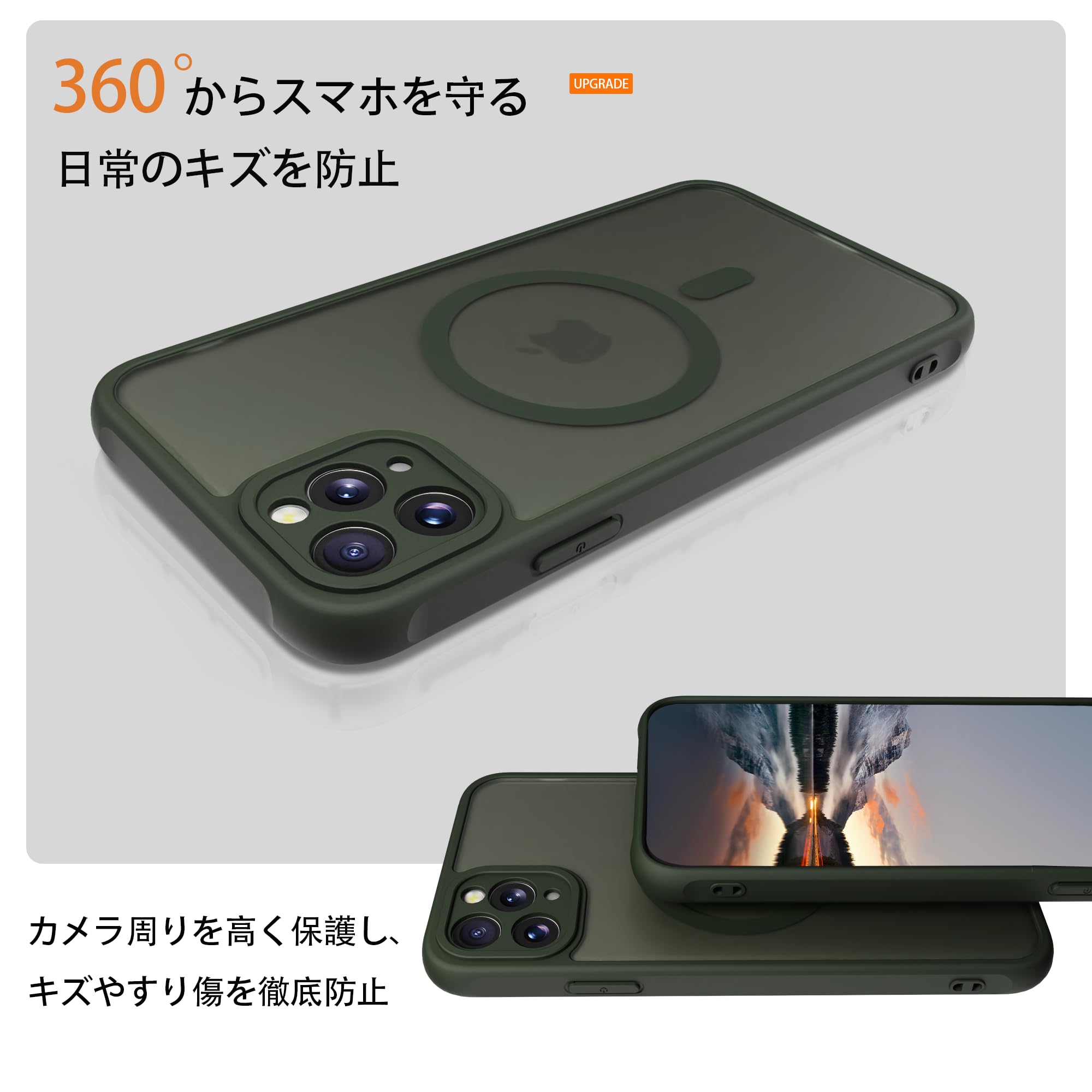 Amazon.co.jp: iPhone 11 Pro ケース 半透明 MagSafe対応 iphone11pro