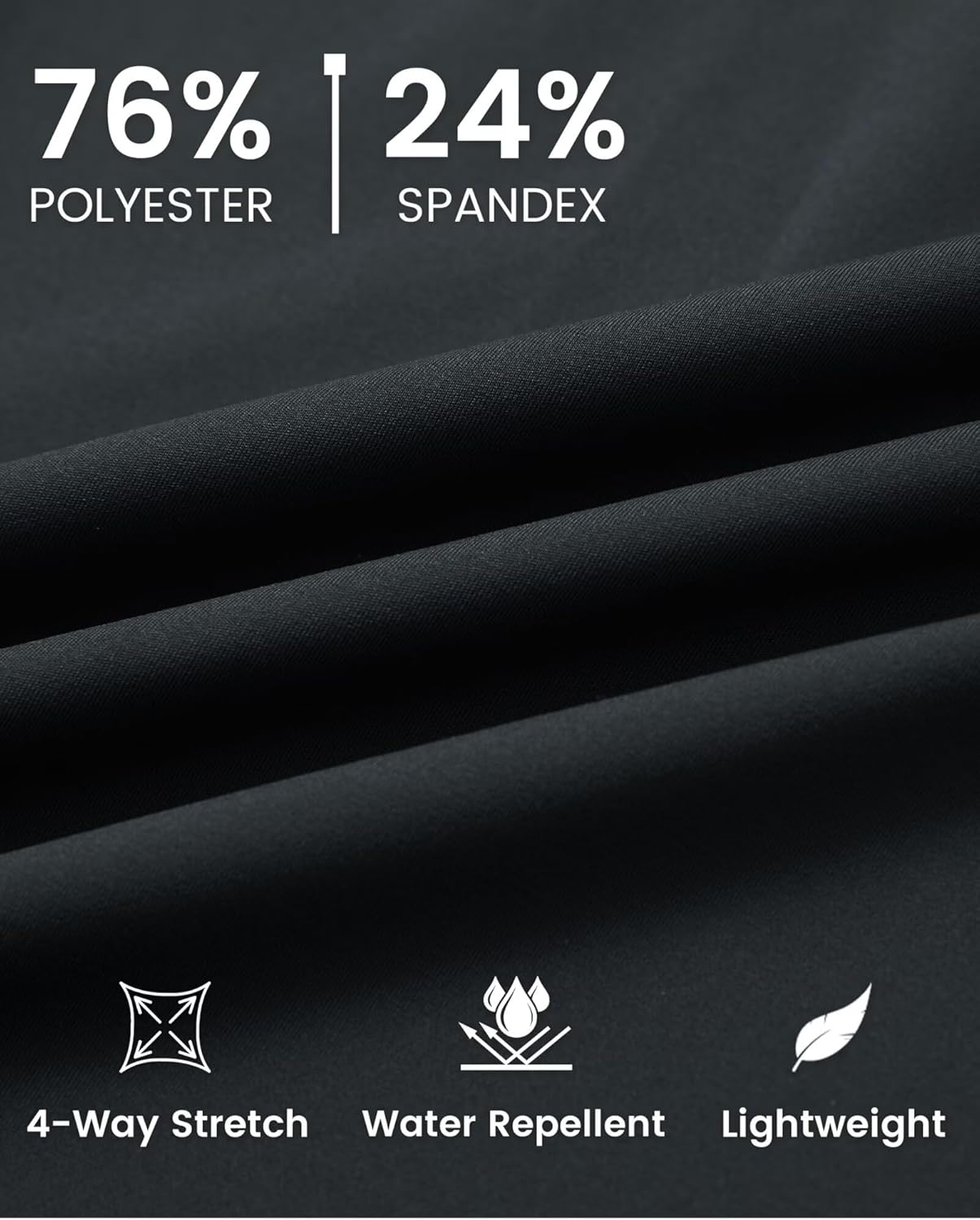 M MAELREG Men's Vest Outerwear Golf Water-Resistant Performance Lightweight Fleece Vest for Men Sleeveless Lined Midlayer - Image 4