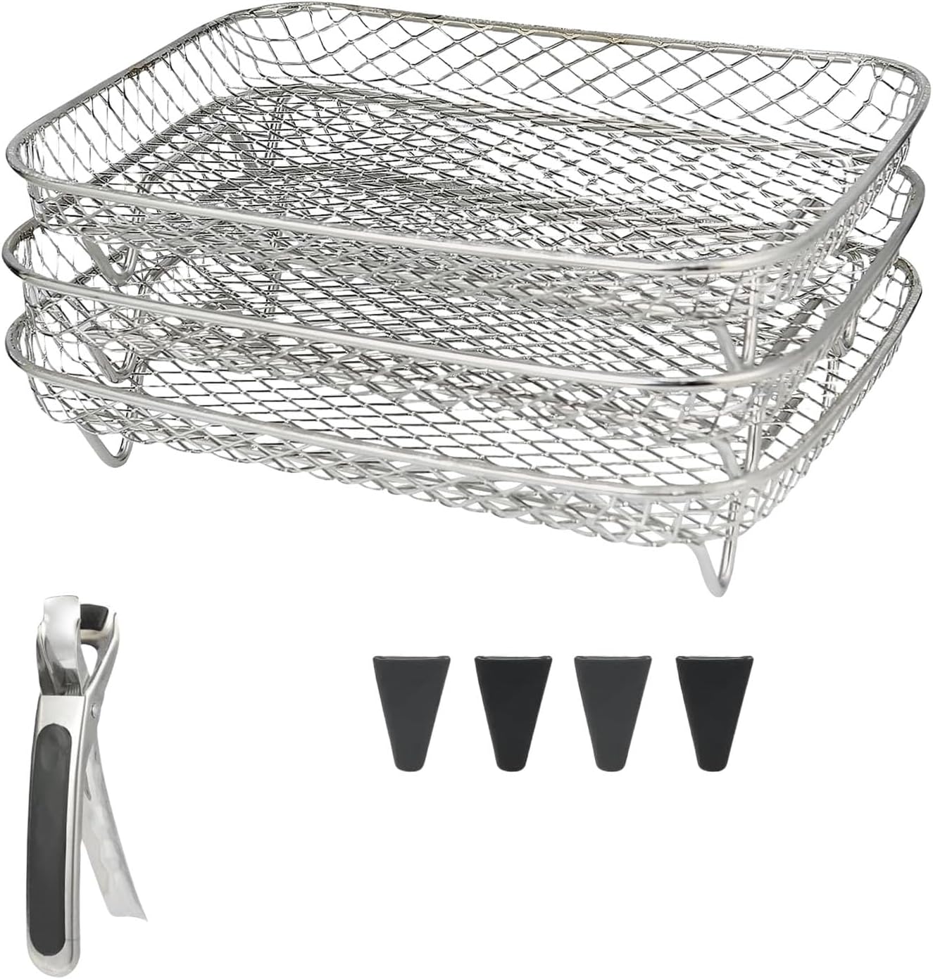 Air Fryers Dehydrator Stand Air Fryers Cooking Racks Rack Set Dehydrating Rack for Cooking