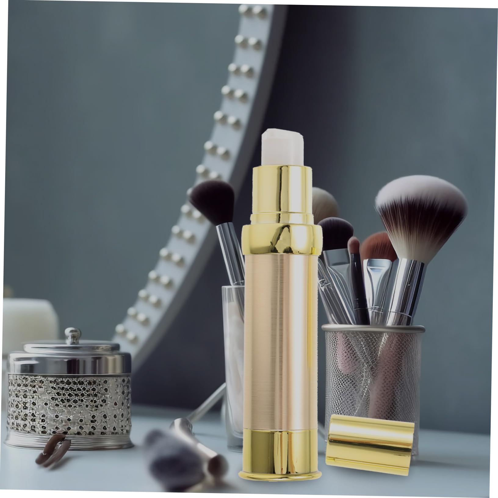 VALICLUD 4 Set Bottiglie Per Viaggio Contenitori Cosmetici Airless Dispenser Per Liquidi Portatili Per Skincare E Pratiche E Sicure Per Esigenza 3 Pezzi*4