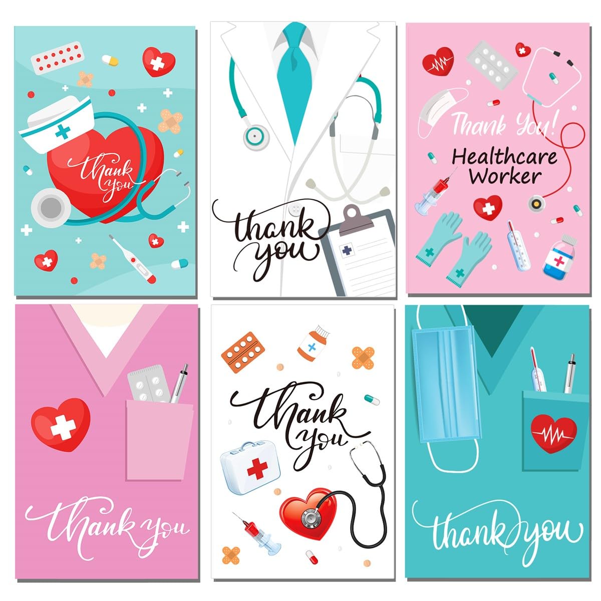 LOONELO Thank You Nurse Card Happy National Nurses