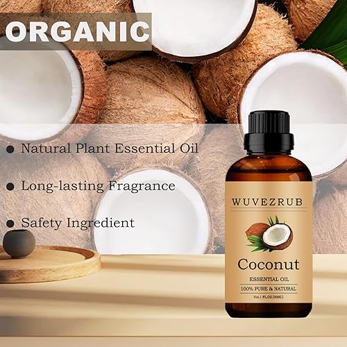 Miniatura 298 de Aceites esenciales de sándalo, 1.06 onzas líquidas de aceite esencial puro y natural para difusor de aromaterapia, sándalo/1 onza líquida