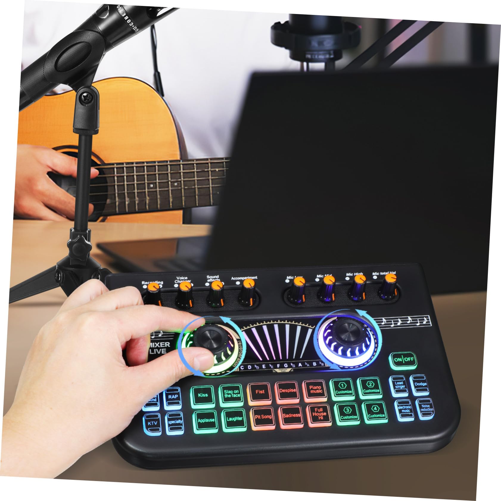 Pack D'enregistrement de Podcast E300 avec Table de Mixage X3