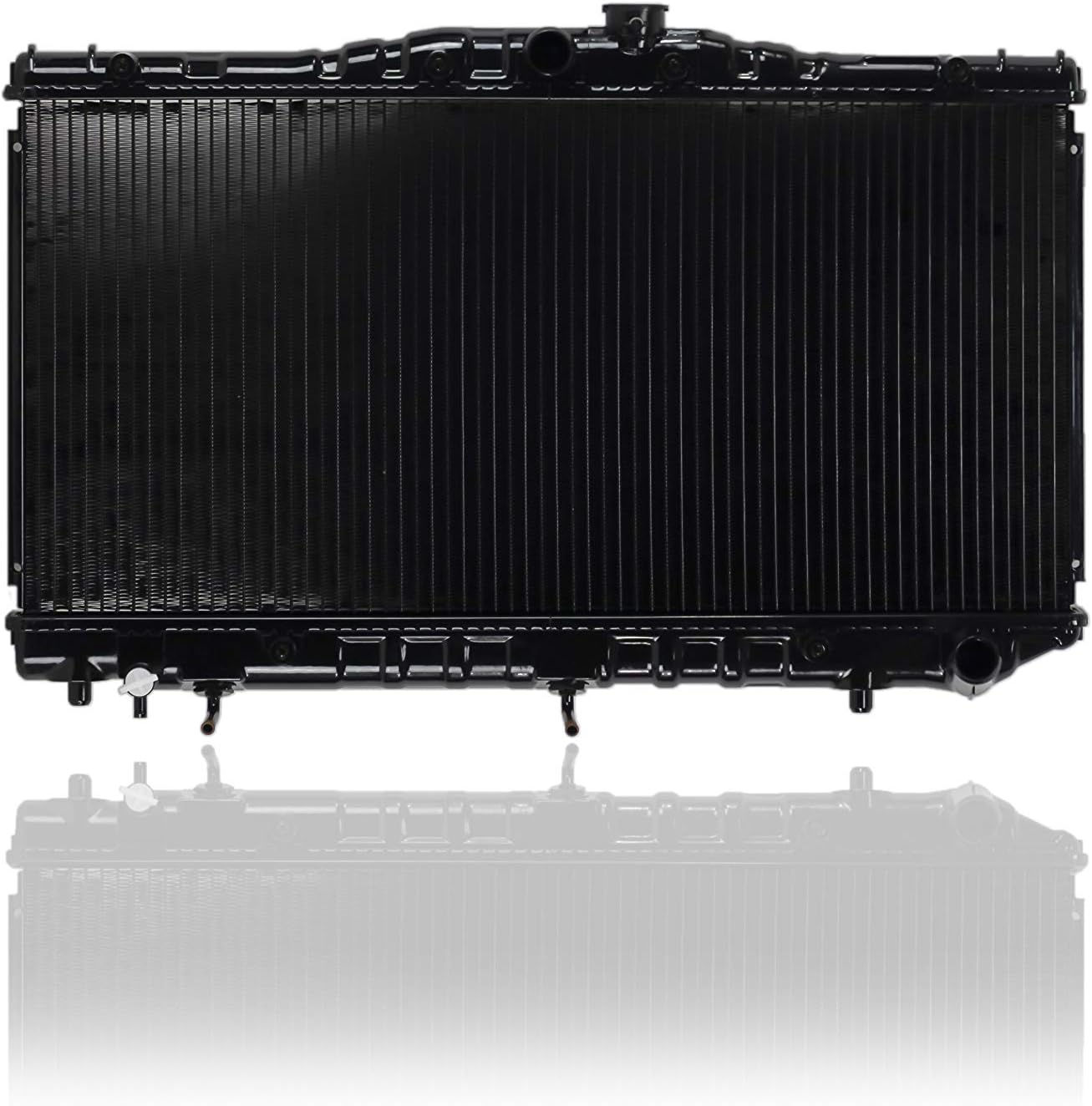 Radiator - Koyorad Compatible/Replacement for 946 86-89 Toyota Celica ST/GT L4 2.0L Automatic Transmission Single-Cam - Plastic Tank Brass Core, 1-Row
