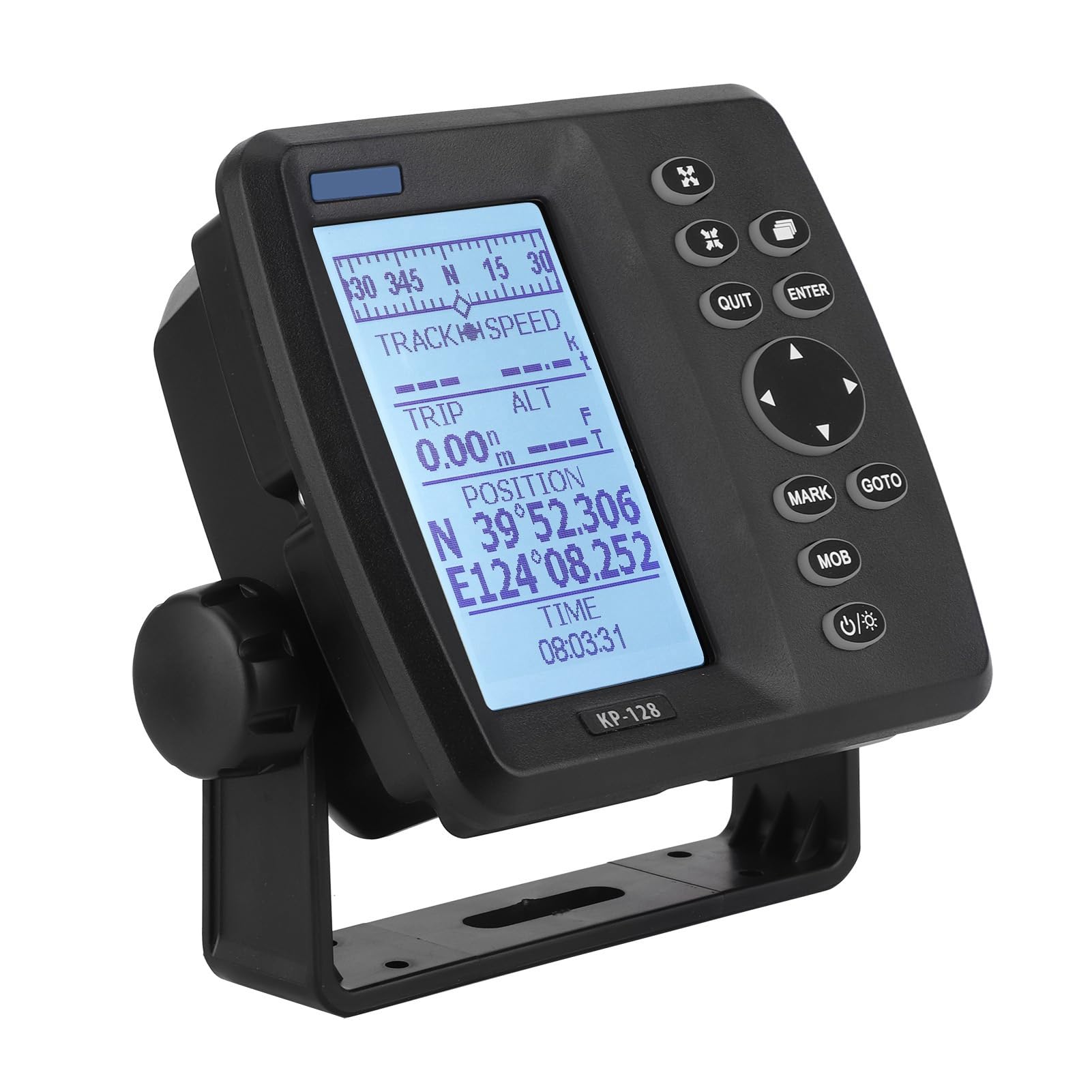 Navegador Satelital Marino GPS con de Navegación de 4,3 Pulgadas con Pantalla LCD de 4,3 Pulgadas, Navegación Clásica Retro para Navegación, Operación Simple
