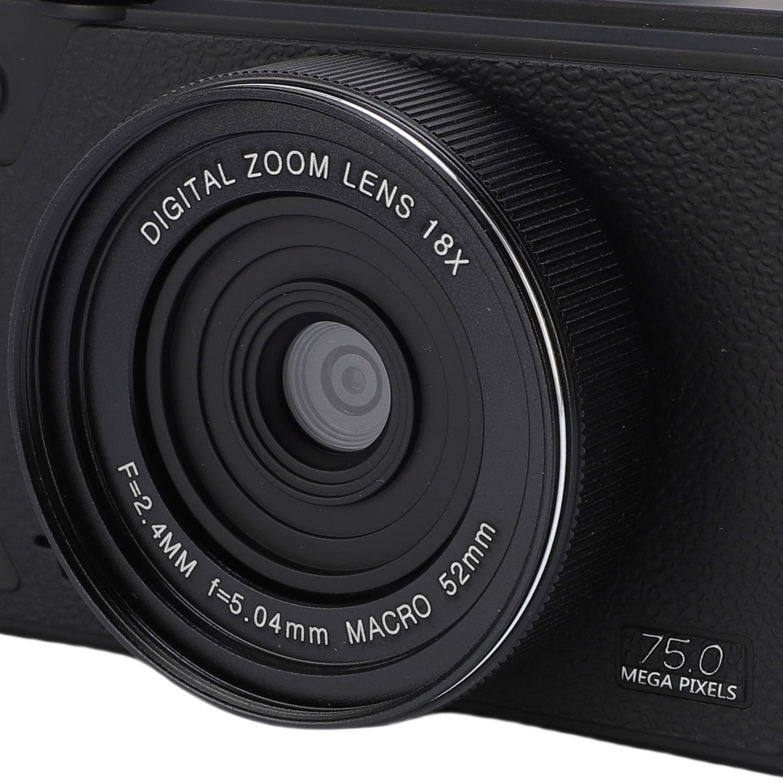 Fotocamera Digitale 5k per Fotografia, Videocamere WiFi 75MP, Anti Shake e UHD Autofocus, Schermo di Lancio da 3 180 ° con Zoom 18x, Punta e Scatto per Viaggi (128G)