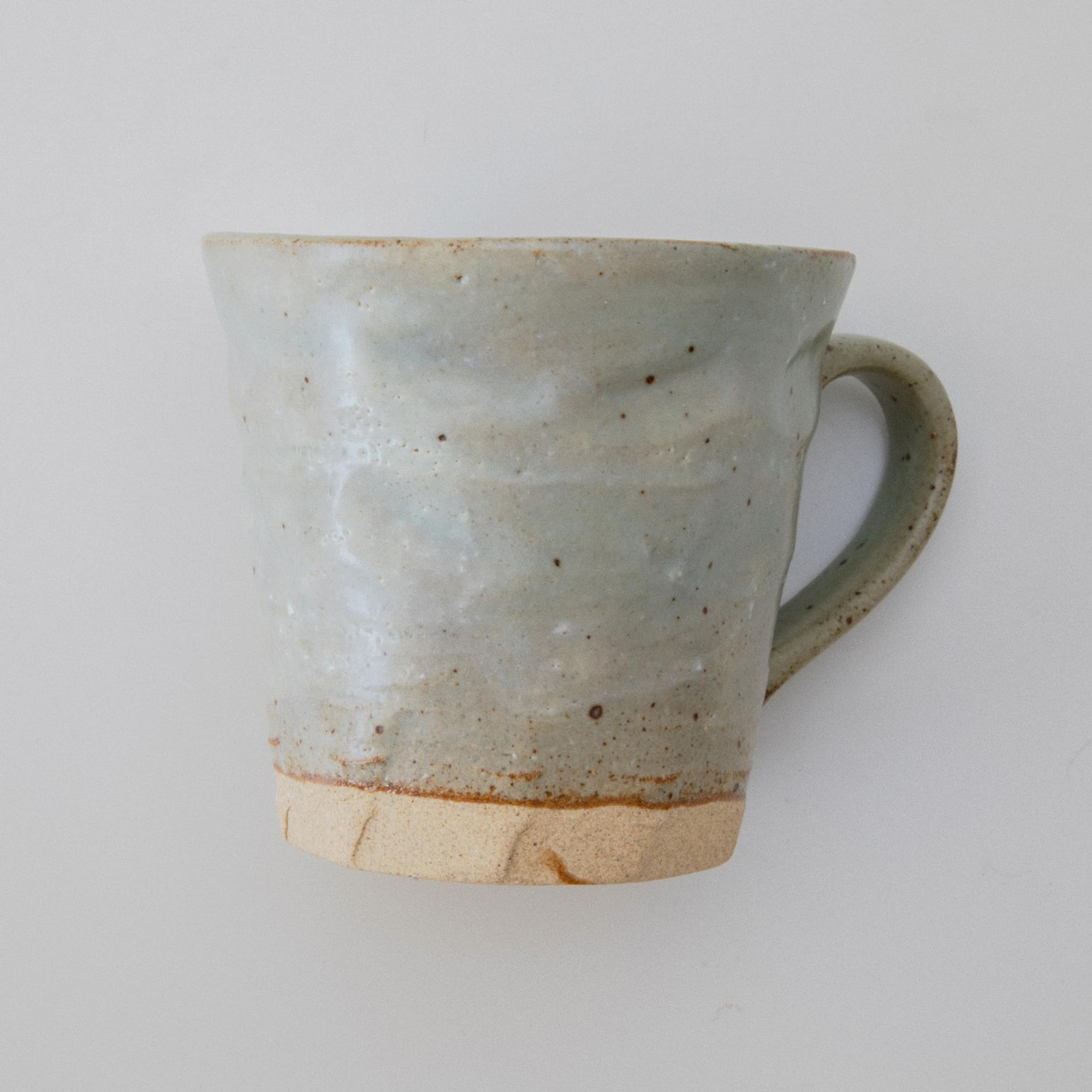 Asayu Japan Set di 2 Tazze Rustiche Tsuchimono in Ceramica Artigianale - Handmade in Giappone, Design Wabi-Sabi