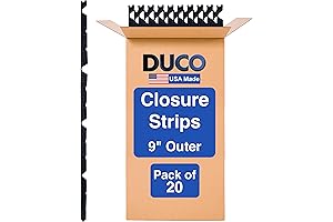 Duco Foam Closure Strips for Tin Roof Panels