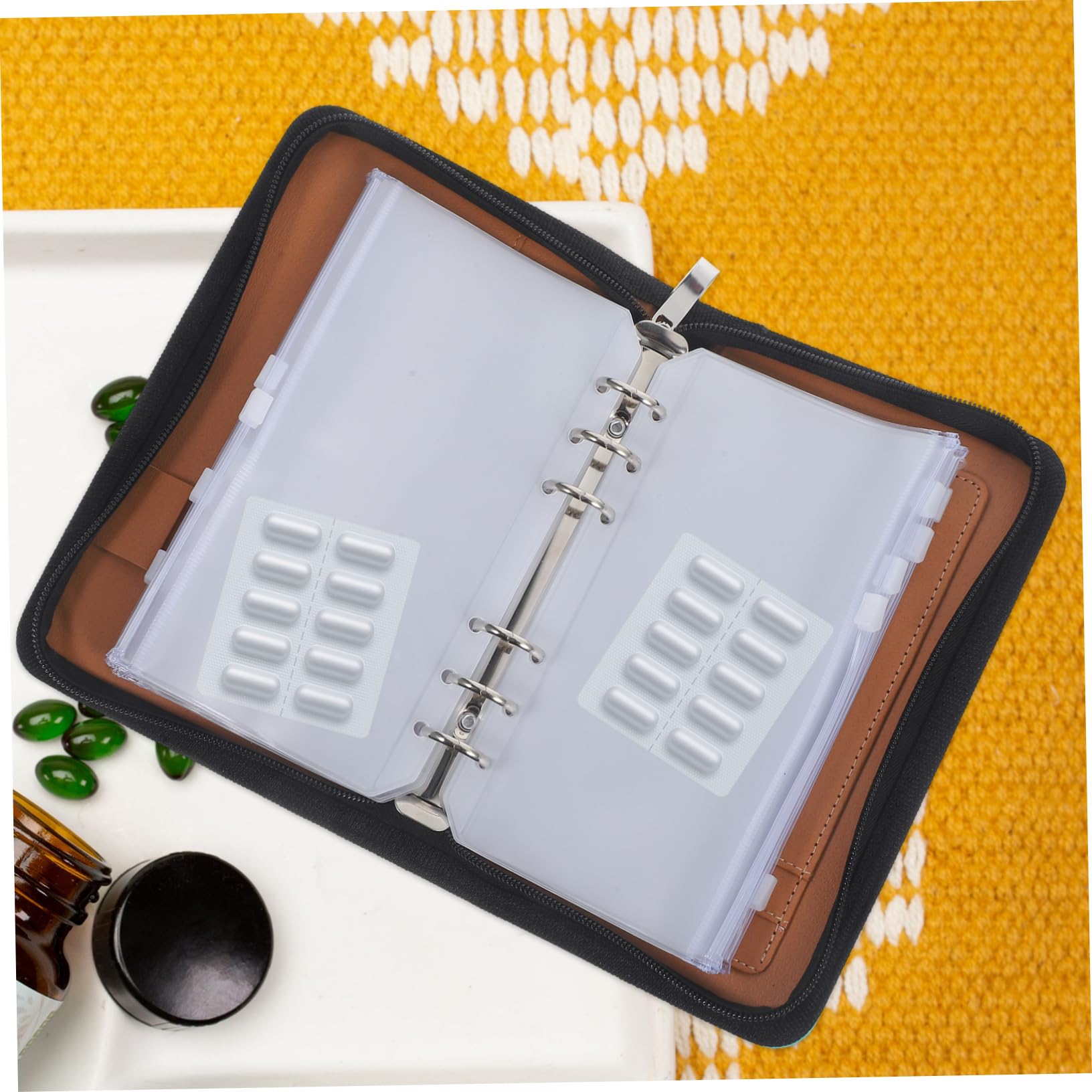 ULTECHNOVO 5juegos Organizador De Estuche De Viaje Para Con Bolsillos De Almacenamiento y Portátil