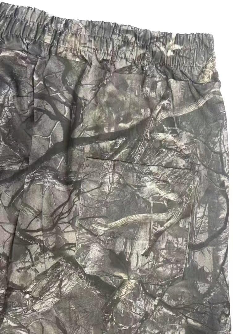 Men's Baggy Camo & Floral Print Sweatpants Athletic Joggers Lightweight Running Workout Streetwear with Pockets - Image 4